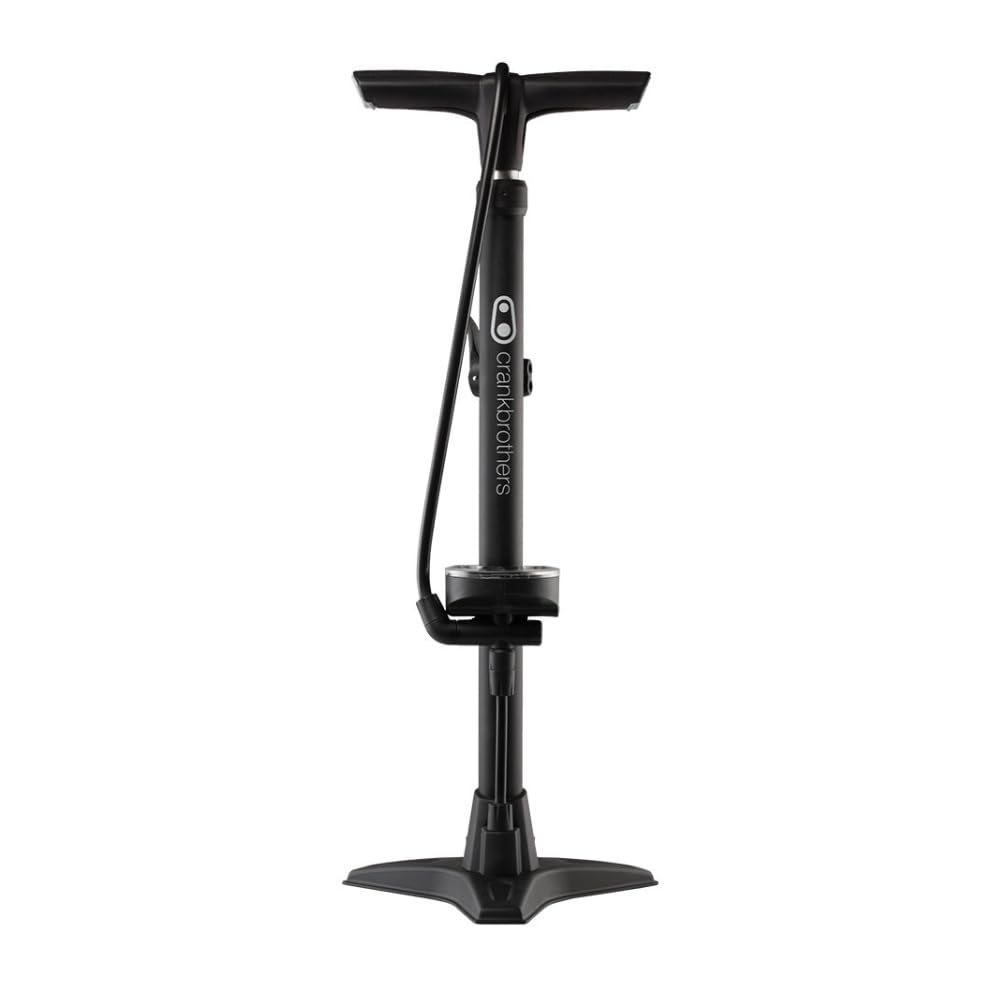 Gem Floor Pump Stamped Base, Black
