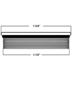 Whitecap Industries Replacement Cap And Chain-Deck Fill Replacement For Stainless Steel, 1.5-Inch