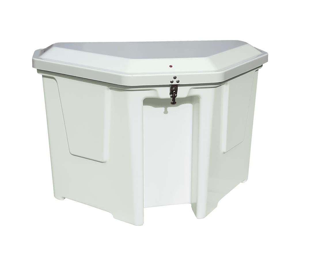 TAYLOR MADE PRODUCTS 123661 Triangle Poly Box  Wht W/Recess