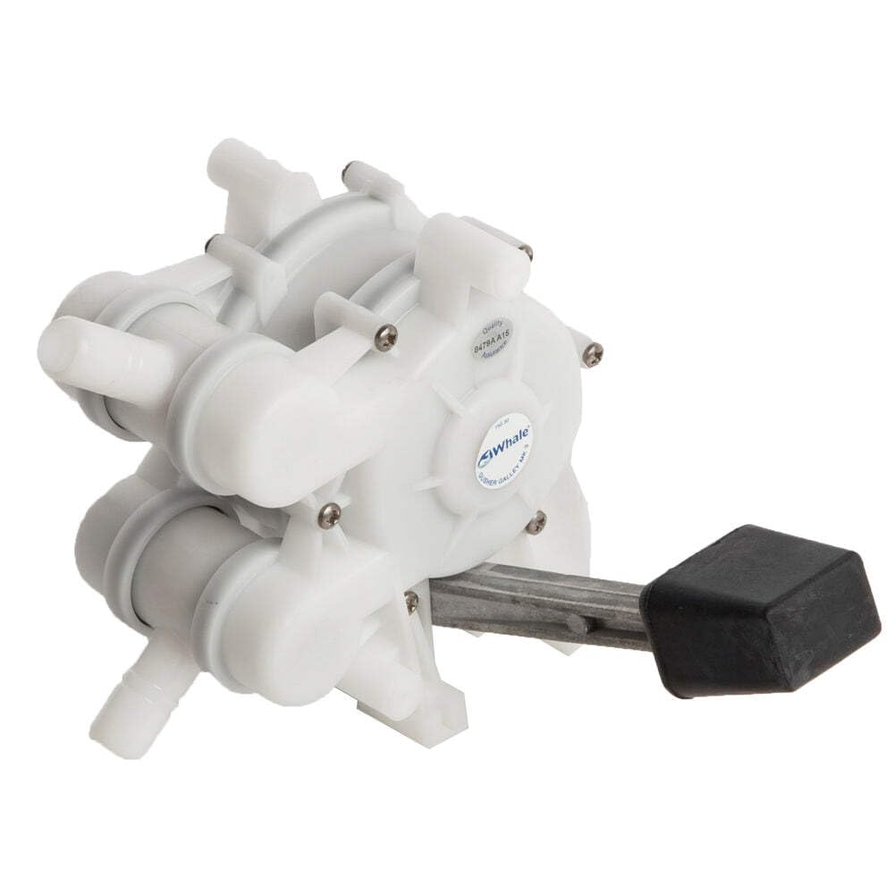 Whale Gp0551 Gusher Galley Mk3 Pump, Foot-Operated Manual Pump, Left-Side Pedal, Up To 4 Gal./Minute, For Boats Up To 80 Feet, W