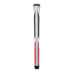 Superstroke Traxion Tour Golf Club Grip, White/Red/Gray (Midsize) | Advanced Surface Texture That Improves Feedback And Tack | E