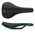 SDG Components, Bel-Air V3 Lux-Alloy, Saddle, 260 x 140mm, Unisex, 236g, Black/Turquoise