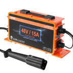 Vevor 48 Volt 15 Amp Golf Cart Smart Battery Charger For Yamaha G29 Plug Ip67