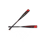 Axe Bat Avenge Pro Usa 2-5/8'' 2-Piece Composite Youth Baseball Bat Drop -10 Black/Red/Gold, 28''/18Oz