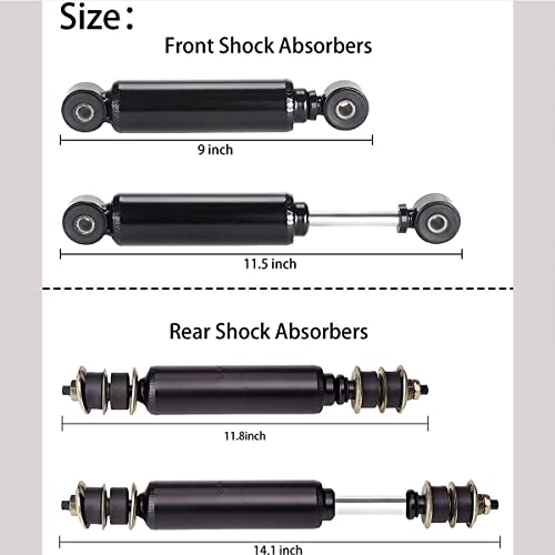 10L0L Club Car Ds Shocks  Precedent Shocks ,Golf Cart Front And Rear Shock Absorbers For Club Car Ds Ge 1988-Up,Precedent Ge 200