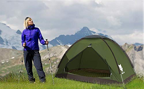 Night Cat Backpacking Tent For One 1 To 2 Persons Lightweight Waterproof Camping Hiking Tent For Adults Kids Scouts Easy Setup S