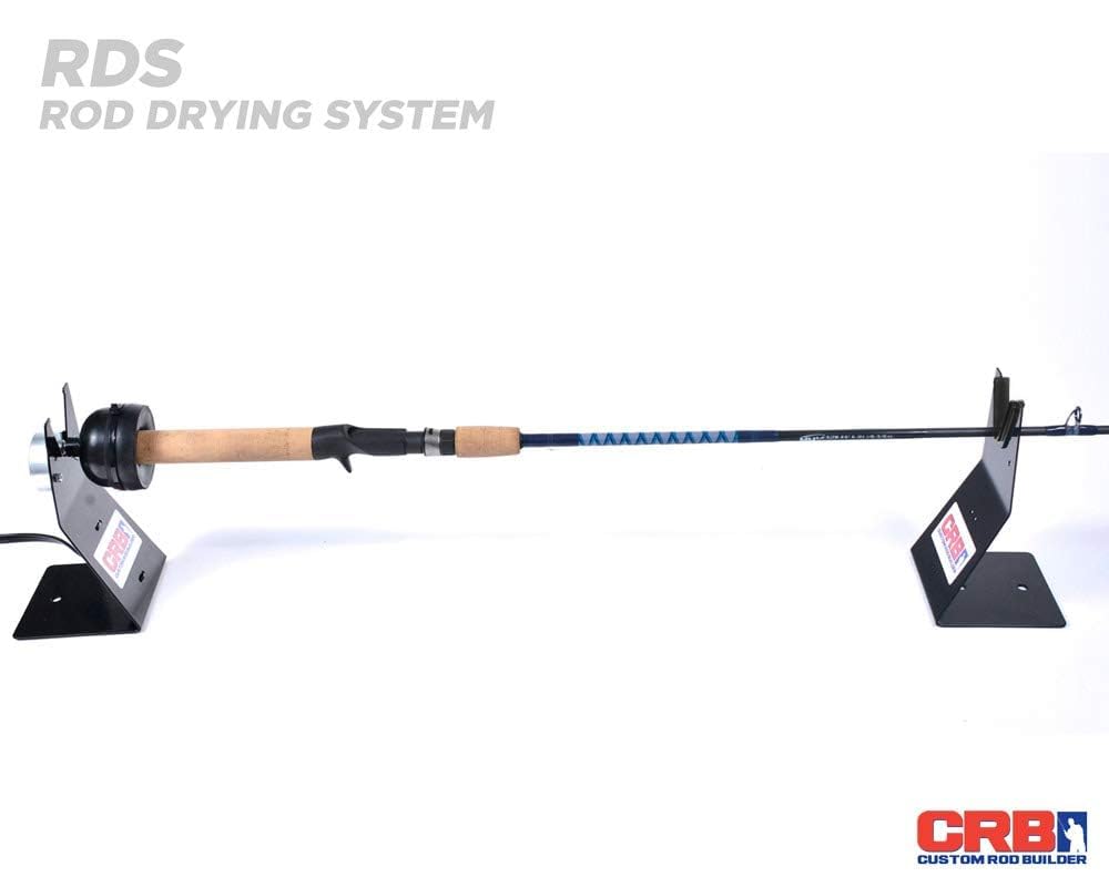 Rds Dryer Crb Fishing Rod Building Drying System W/Stand 9 R.P.M. 110 Volt