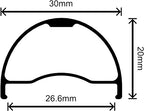 Velocity Blunt Ss 29'' 28H Black Blunt Ss, 29'' 28H, Black