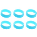Lstyle Dart Flight Accessory: L-Ring Inserts For Flight-L With Slot Lock - Light Blue