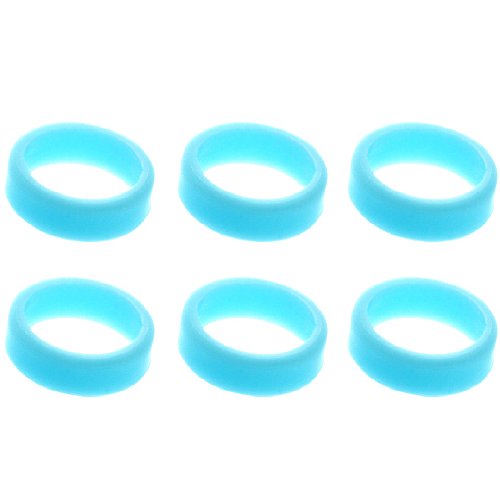 Lstyle Dart Flight Accessory: L-Ring Inserts For Flight-L With Slot Lock - Light Blue