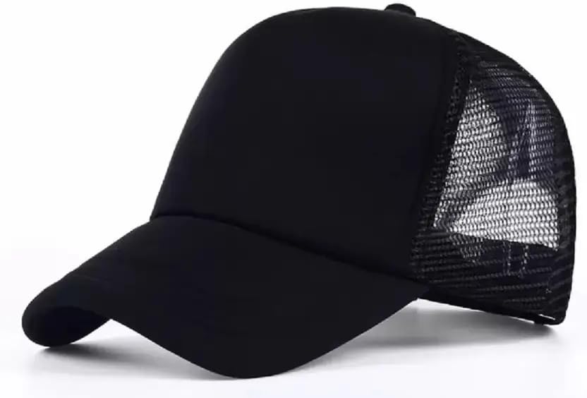 Selloria A Brand Adjustable Unisex Cap For Men And Women Freesize Baseball Caps 2025 (Pack Of 2) Black
