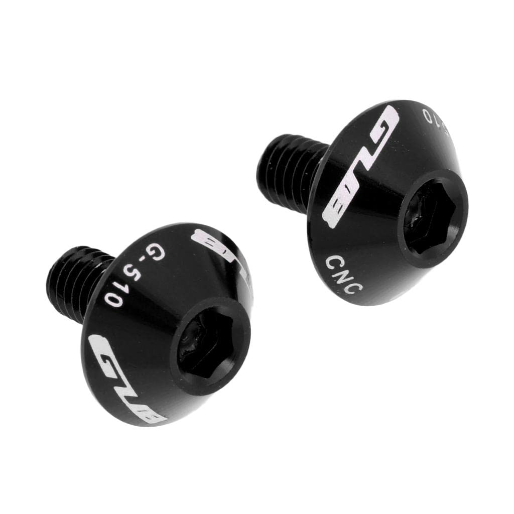 Bnf 2 Pieces Bike Bicycle Water Bottle Cage Holder Bolt Threaded Screws Black | Cycling | Bicycle Accessories | Water Bottles &