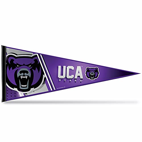Rico Industries Ncaa Central Arkansas Bears Primary 12'' X 30'' Felt Wall D  Cor Pennant - Great For Home/Bed Room/Man Cave D  C