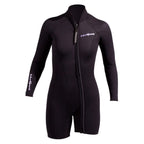 Neosport 3Mm Womens 2-Piece Step-In Suit - Black - 12