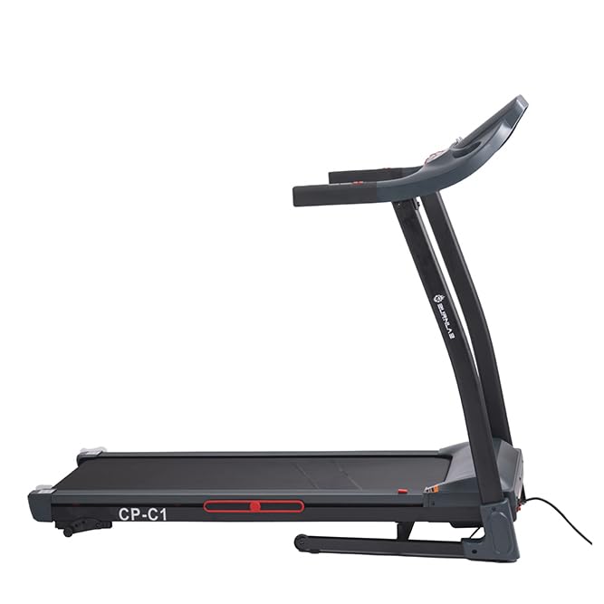 Burnlab Treadmill 3.1| 2.5Hp Motorized Treadmill For Home Use | 5 Lcd Display, 0.812 Km/H Speed With Auto Incline | Heart Rate