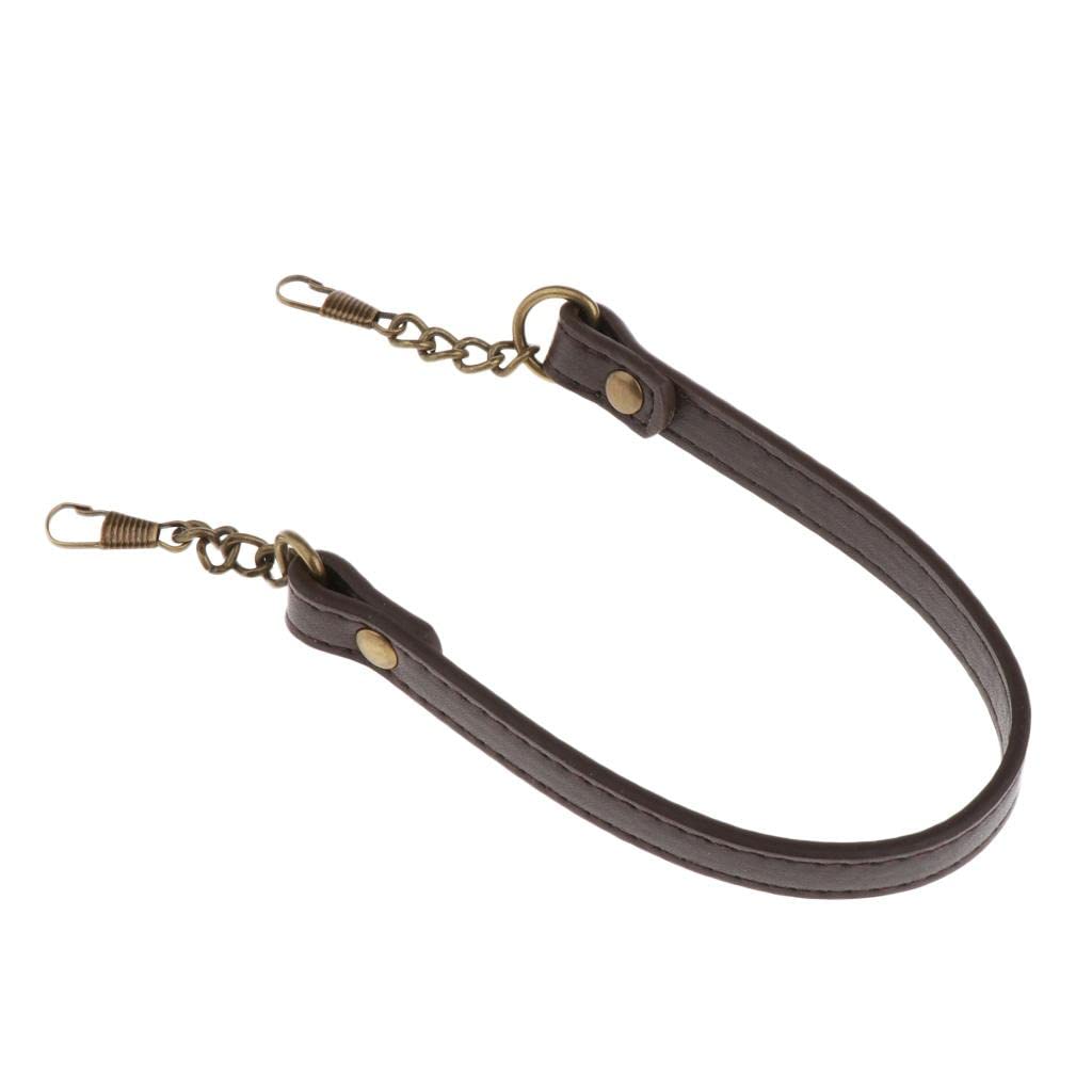 Enakshi Short Bag Strap Replacement Pu Leather Handbag Handle Diy Bag Belts Brown|Clothing, Shoes & Accessories | Womens Handbag