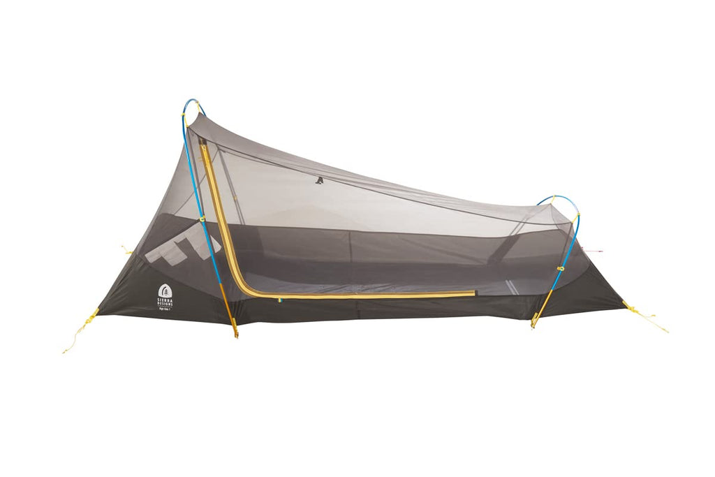 Sierra Designs High Side 1 Person Tent, Ultralight Freestanding Solo Shelter For Backpacking, Camping, And Bikepacking With Awni