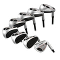 Powerbilt Golf EX-550 Hybrid Iron Set, Mens Right Handed 4-SW (8 Clubs), Regular Flex Graphite