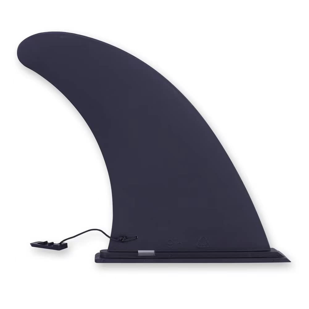 Isup Fins 9'', Paddle Board Center Fin, Slide-In Fin Replacement For Inflatable Paddle Board, Quick Release Sup Fin Universal Ty