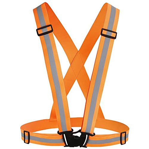 Chiwo Reflective Vest Running Gear 2Pack, High Visibility Adjustable Safety Vest For Night Cycling,Hiking, Jogging,Dog Walking(C