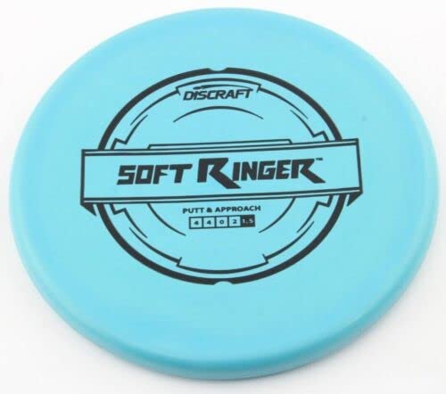 Discraft Putter Line Soft Ringer Putter Golf Disc - 170-172G - Colors Will Vary