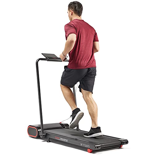 Sunny Health & Fitness Treadpad       Nimble Compact Dual Mode Walking/Running Treadmill With Convenient Remote Control & Exclus