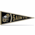 Rico Industries Nfl Football New Orleans Saints Retro - Alt 12'' X 30'' Felt Wall D  Cor Pennant - Great For Home/Bed Room/Man C