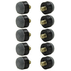 Billiard Evolution Screw-On Tips For Pool Cues - 12Mm - Soft