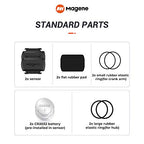 Magene Outdoor Speed/Cadence Sensor For Cycling, Wireless Bluetooth/Ant+ Bike Computer Rpm Sensor, Compatible With Wahoo Fitness
