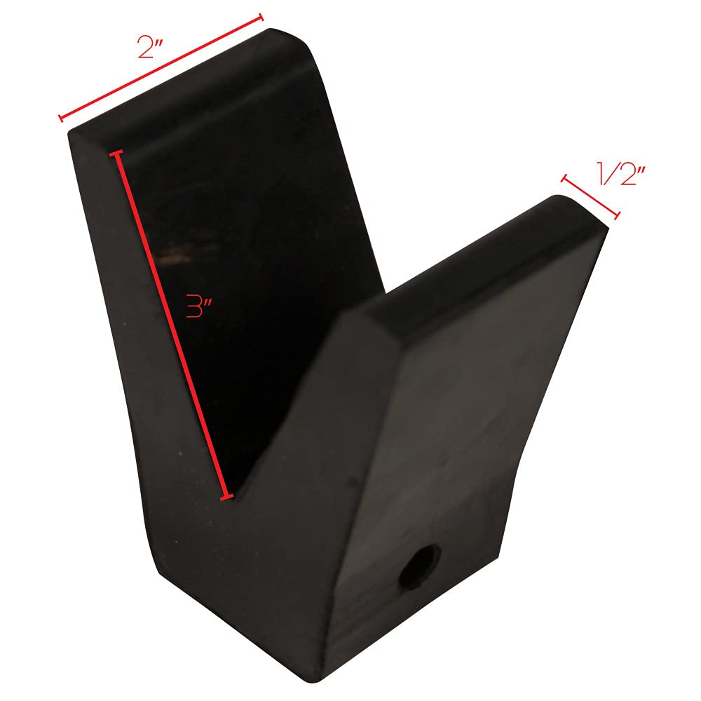 Extreme Max 3005.2187 Transom Saver - Rubber V-Block Only