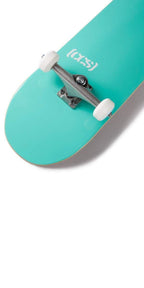 [Ccs] Logo Skateboard Complete Mint 7.75'' - Maple Wood - Professional Grade - Fully Assembled With Skate Tool And Stickers - Ad