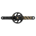 SRAM XX1 Eagle Carbon Boost Crankset - 170mm, 12-Speed, 34t, Direct Mount, DUB Spindle Interface, Black/Gold
