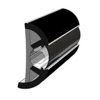 Taco Marine V11-9990Bbk60-2 Suproflex Rub Rail Kit - 60' X 2'' X 29/32'', Black