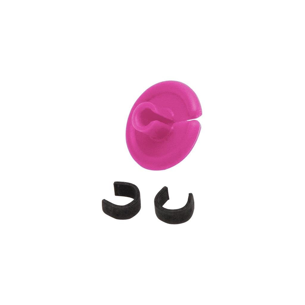 October Mountain Products String Love 2.0 Kisser Button 9/16 In. (25 Pack) Pink