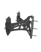 Skull Hooker Small/Medium Game Steel Powder-Coated Dual Shoulder Mount With 8-Inch Swing Arm, Black