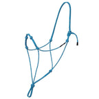 Weaver Leather Silvertip Four Knot Rope Halter S Turq/Gray