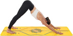 Liforme Printed Yoga Mat Collection - Free Yoga Bag, Patented Alignment System, Warrior-Like Grip, Non-Slip, Eco-Friendly, Biode