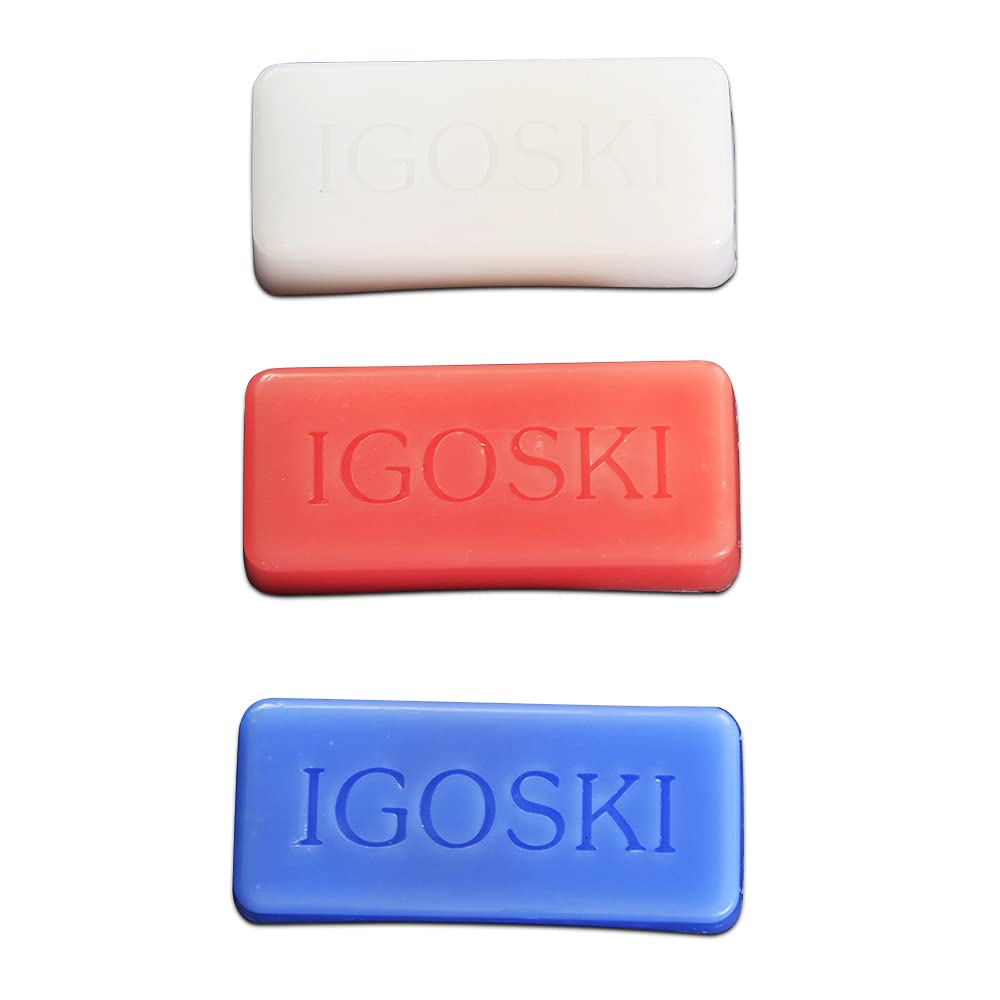 Igoski All Temperature Ski And Snowboard Wax 180G For All Template Ski And Snowboard (Blue)
