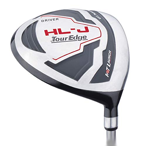 Tour Edge Hl-J Junior Complete Golf Set With Bag (Left Hand, Graphite, 1 Putter, 3 Irons, 1 Hybrid, 1 Fairway, 1 Driver 9-12 Yrs