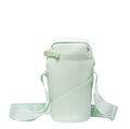 Corkcicle Sage Mist Crossbody Water Bottle Sling Bag, Fits 16 oz to 40 oz Tumbler - Water Bottle Holder with Strap and Padded In