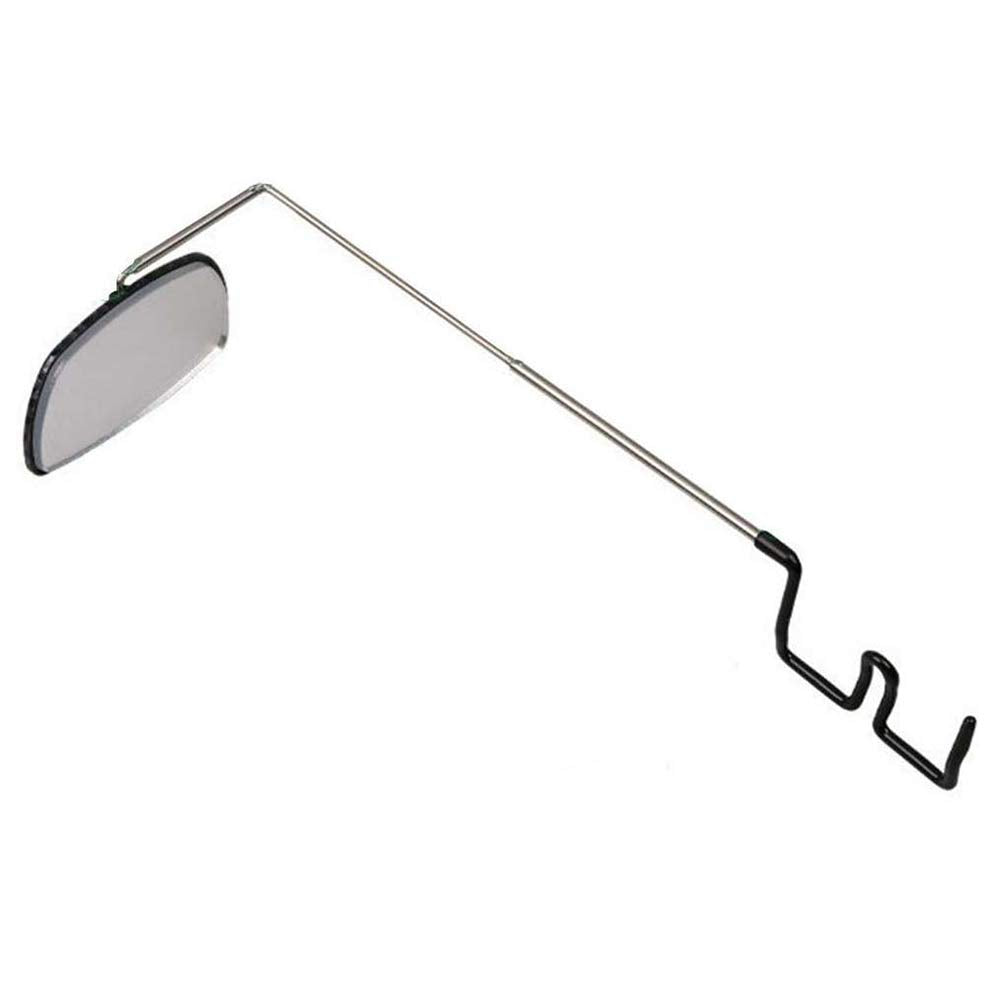 Cfopiryx Bicycle Eyeglass Mirror Biking Cycling Helmet Mount Rear View Mirror, Adjustable Angle, Aluminium Alloy Riding Mirror A
