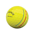 2020 Callaway Chrome Soft Golf Balls (Triple Track Yellow)