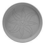 Mintra Home Garden Pots 4Pk (Grey, 15Cm Diameter (59In))