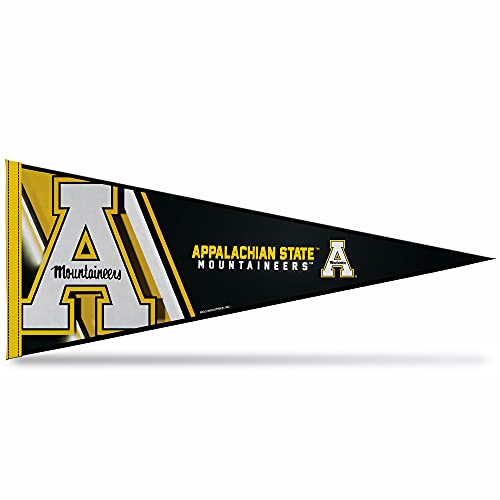Rico Industries Ncaa Appalachian State Mountaineers Primary 12'' X 30'' Felt Wall D  Cor Pennant - Great For Home/Bed Room/Man C