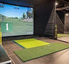 A99 Golf 3Pcs/Pack Ultra Long Rubber Tees Black Color 3 3/4'' (95Mm) Indoor Outdoor Simulator Home Use