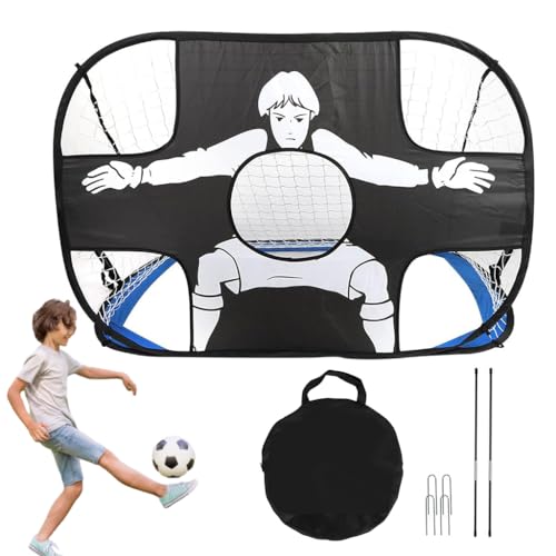 Proberos Football Goal Post Net, Portable EasySetup Soccer Goal Post For Indoor Outdoor Football Sport Games Mini Training Prac