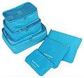 Kps 6 In 1 MultiFunctional Secret Pouch Water Resistant Travel Pouch Set With Laundry Bag Undergarments & Cloth Storage Organiz