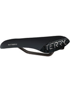 Terry Butterfly Cromoly Bike Saddle - Bicycle Seat For Women - Flexible & Comfortable - Dura-Tek Cover - Black,