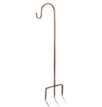 Excmark Shepherd Hook 32 Inch 12 Inch Thick Use At Weddings, Hanging Solar Lights, Lanterns, Bird Feeders, Metal Hanger Hook (Br