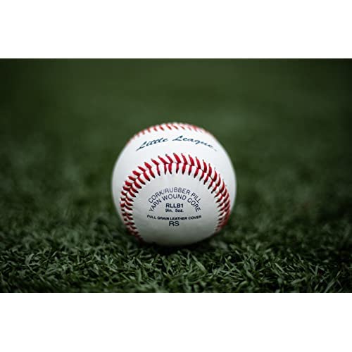 Rawlings | Little League Competition Grade Baseballs | Rllb1 | Youth/14U | Game/Practice Use | 6 Count